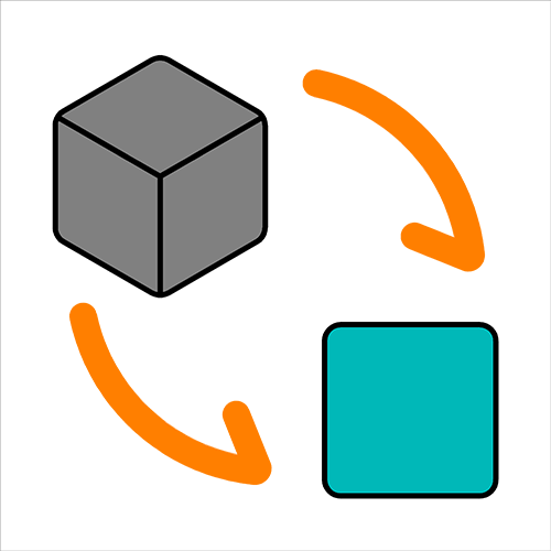 组材质转面材质